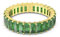 Swarovski Matrix Damen-Ring grün vergoldet - 5648912