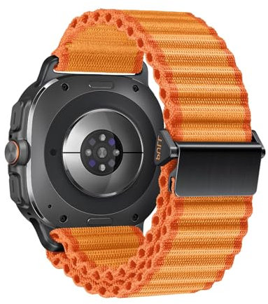 Trail Armband Kompatible mit Samsung Galaxy Watch Ultra Armband 47mm 2025/2024 für Herren/Damen,Leicht Weich Nylon Stoff Sport Band Kompatible mit Samsung Watch 8/7 Ultra Sportarmband Ersatzarmband