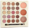 9 Farben professionelle Make-up Schattenpalette, rosa Farbe Make-up Palette, Glitter Matte Schimmer Metallic pigmentierte Make-up professionelle Palette (23 Farben - Romantische Gold und Pink)