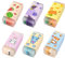 Quacc Bleistift-Radiergummi, niedliches Obst-Radiergummi, Tier-Radiergummi, Schulbedarf, kreative Radiergummis, langlebige Radiergummis für Klassenzimmer, Belohnungspreis, Schulanfang, Geschenke,