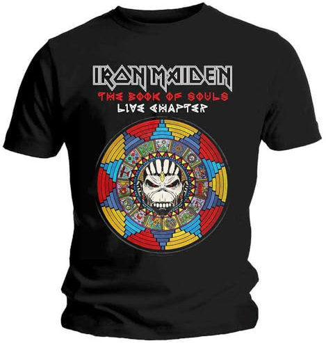 Rock Off officially licensed products Iron Maiden Book of Souls Live Chapter T Shirt XXL Black