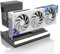 Docking Station GPU Esterna, Dock GPU USB 4.0 40 Gbps Thunderbolt3 con TB3x2, Gigabit RJ45, Slot SSD M.2 NVMe, PCIe 3.0 X4, Supporto Daisy Chain, Alimentatore Standard ATX/SFX