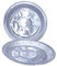 Sunrise Packaging 10 x Round Aluminum Foil Pie Plate 7inch (169mm x 14mm) – Recyclable, Durable & Food-Grade Flan Foil Plates for Baking Pies, Tarts, Quiches & More