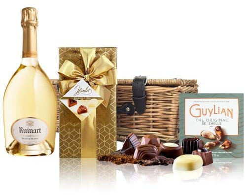 Ruinart Blanc de Blancs Champagne and Chocolates Hamper 75cl 12.5% abv