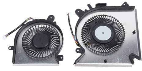 Ersatz-CPU & GPU-Kühl Lüfter für GF63 8RC 8RD MS 16 R1 MS 16 R2, Profession eller Laptop-Ersatz-Kühl Lüfter mit Reparatur-Kits