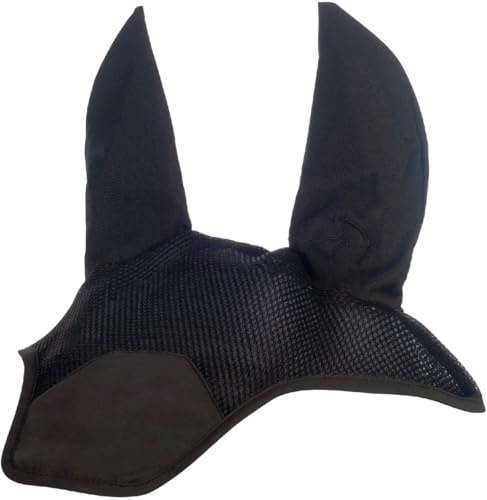 HKM Sports Ear bonnet Black Pony