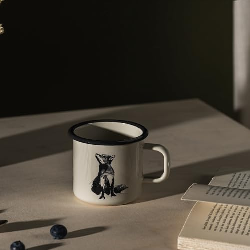 Muurla x Teemu Järvi Emaille Tasse - Fuchs (0,37 l)