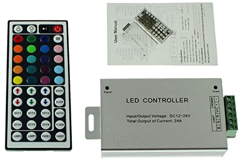 RGB LED 44Key Controller 12...24V 288W RGB; 4-Pin