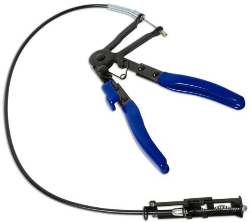 Laser 4024 Hose Clamp Pliers - Long Reach, Black