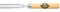 Kirschen 3116014 7 - Scalpello curvo con manico, colore: Beige/Argento, 14 mm