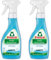 Frosch Soda Allzweck-Reiniger - kraftvoller Haushaltsreiniger, wiederverwendbare Sprühflasche, 2er Pack (2x500ml)