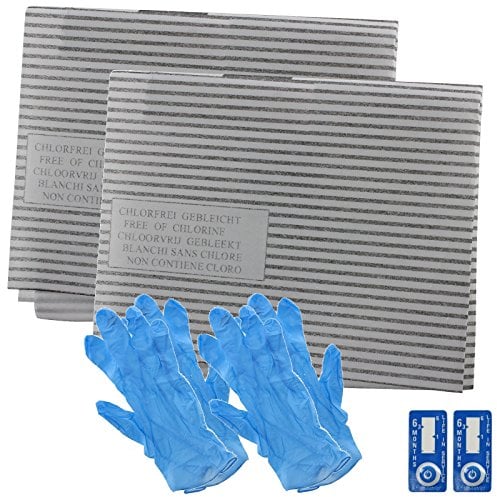SPARES2GO Universal Cooker Hood Grease Filter Kit for Kitchen Extractor Fan Vent