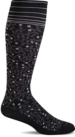 Sockwell Damen Kompressionsstrümpfe Reisestrümpfe Stützstrümpfe New Leaf SW37W Kompressionsklasse 2 (20-30 mmHg)