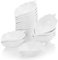MALACASA Série Ramekin Dish, 16pcs Bols à Sauce Saucière Ramequin Moule à Soufflé Crème Brulée Muffin Cupcakes Pâtisserie Dessert Porcelaine Forme Feuille 4.5/11.5 * 7 * 3 Petit!