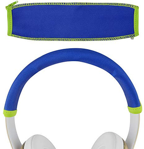 Geekria Ersatz-Kopfbügel-Abdeckung für Solo 3, Solo3, Solo 2, Solo2 Wireless On-Ear-Kopfhörer/Kopfbandschutz Reparaturteile / Einfache DIY-Installation Kein Werkzeug erforderlich (Pop Indigo)