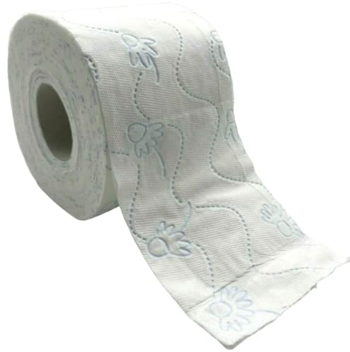 Papier toilette matelassé 3 couches, 200 feuilles par rouleau, système unique à chambre douce, doux et fiable, emballage recyclable, papier certifié FSC (lot de 8) 64 rouleaux)