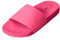 PERLETTI Ciabatte Fascia Donna Motivo Pitone Colorate - Pantofole Ragazza Fluo per Spiaggia Piscina Casa Comode - Ciabattine Glamour Pitonate Leggere ed Ergonomiche (Corallo, numeric_39)