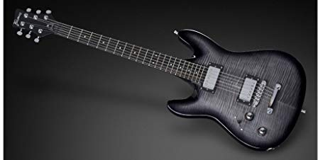 Framus D-Series Diablo Supreme, Lefthand - Nirvana Black Transparent High Polish