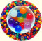 PRISHASWORLD Large Water Beads, SAP, Multicolor, 10mm