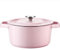 Xin Casserole Signature, 22cm Fonte émaillée Cocotte avec Couvercle, Non Revêtement émail bâton, Une Bonne étanchéité