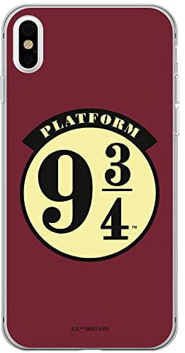 ERT GROUP Original und offiziell Lizenziertes Harry Potter Handyhülle für iPhone X/XS optimal an die Form des Smartphones angepasst, Schutzhülle aus Silikon