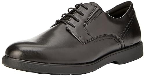 Geox U Spherica Ec11, Oxford Hombre, Negro, 45 EU