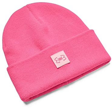 Under Armour Womens Beanies Women's Ua Halftime Cuff Beanie, Pnp, 1373101-640, OSFM