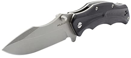 Mr. Blade Extremes Bushkraft Messer — HT-1 Stealth — Modernes Camping Taschenmesser aus D2 Stahl