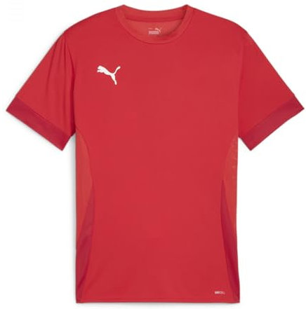 PUMA Unisex Teamgoal Matchday Jr Fußballtrikot, Puma Red-puma White-Fast Red, 116 EU