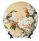 Assiettes décoratives, oiseaux et fleurs chinoises méticuleuses pour la maison, le bureau, la cuisine, la décoration de table, assiettes en porcelaine de 18 cm, cadeaux d'anniversaire