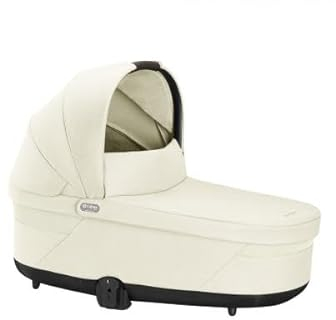 CYBEX Gold COT S LUX Kinderwagenaufsatz, Ab Geburt bis ca. 6 Monate (max. 9 kg), Für CYBEX Balios S Lux und Talos S Lux, Seashell Beige