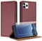JayModCase Case for iPhone 11 Pro Max (6.5 inch) with 1 Pack Screen Protector, PU Leather Flip Magnetic Buckle Wallet Cover with Card Slots Kickstand Compatible with iPhone 11 Pro Max - Burgundy