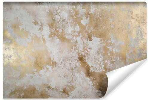Muralo Fototapete Selbstklebend 3D, Beton-Optik, Kunstdruck - 400x280 cm | Beeindruckendes 3D-Design, hochauflösender Druck - ideal für Wohnzimmer und Schlafzimmer, Ein außergewöhnliches Raumerlebnis