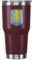 FOCO Officially Licensed Aston Villa FC Football 850ml/30oz Insulated Travel Tumbler