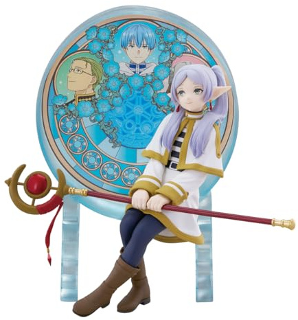 BANDAI - Figur - Banpresto - Frieren: Beyond Journey's End - Nach dem Ende der Reise - Frieren - Glasscape, 15 cm - BP28896P