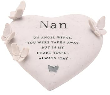 Widdop and Co Thoughts of You Graveside Schmetterling Herz - Nan