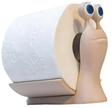Schnecke Toilettenpapierhalter Lustiges Klopapierhalter Klorollenhalter Aufbewahrung Klopapier Stehend Bad Deko Perfekt als Deko für Toilettenpapier, als Geschenk (‌Schnecke‌ A)
