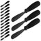 CIYODO 20 Pairs Rc Plane Propeller: 46mm Rc Propellers For Small Remote Control Airplanes - Quadcopter Spare Parts - Helicopter Model Accessories