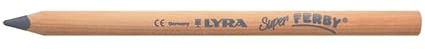 LYRA L3710097 Super Ferby Natur Farbstifte, Mittelgrau, 1 Stück (1er Pack)