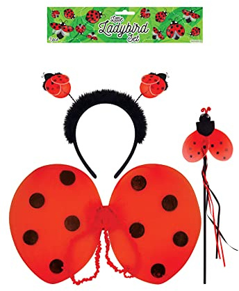 3 Piece Ladybird Dress Up Set
