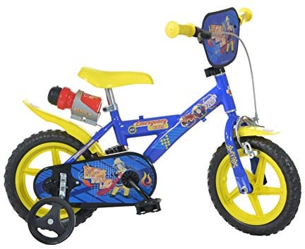 12 Zoll Feuerwehrmann Sam Kinderfahrrad Feuerwehr Man Sam Kinder-rad
