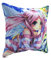 PICANOVA – Winged Violet 40x40cm – Premium Zierkissen Mit Füllung – Deko Für Wohn- Oder Kinderzimmer Mit Motivauswahl – Anime Kollektion Design Von Emperpep