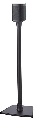 Sanus Wireless Speaker Stand designed for Sonos One, Play:1 and Play:3 - Single,Black