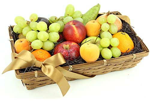 Season's Choice Fruit Basket - Fruit Gift Baskets and Gift Hampers with Next Day UK delivery with Personal Message attached