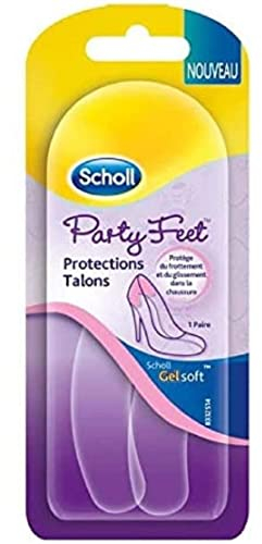 Scholl Party Feet - Protection GelSoft Talons protège du frottement et du glissement - 1 paire