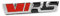 Skoda Original Kodiaq RS Schriftzug vorn Tuning Kühlergrill Emblem