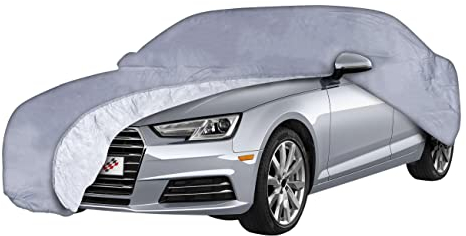 Copertura auto Premium WALSER Tutte le previsioni del tempo, garage auto resistente alle intemperie, garage completo impermeabile, protezione solare auto, telone di protezione UV auto, copertura auto