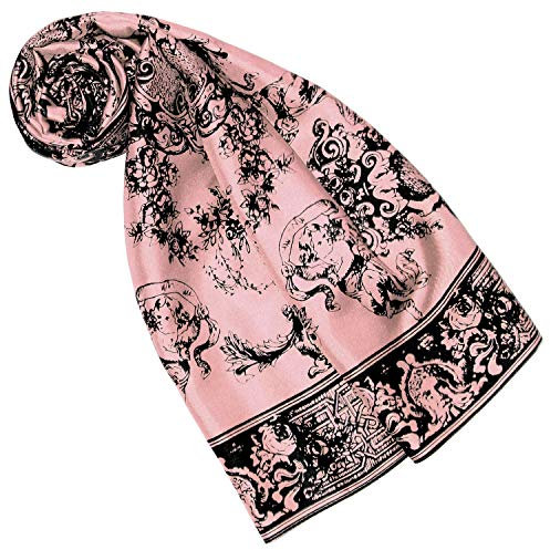 Lorenzo Cana Designer Seidentuch 100% Seide Tuch Halstuch Damentuch mehrfarbig bedruckt 90 x 90 cm Markentuch 8916977