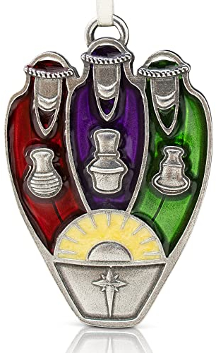 DANFORTH - Drei Weisemen Zinn Ornament -