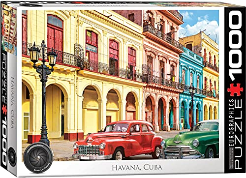 empireposter Oldtimer in Havanna Kuba - 1000 Teile Puzzle im Format 68x48 cm